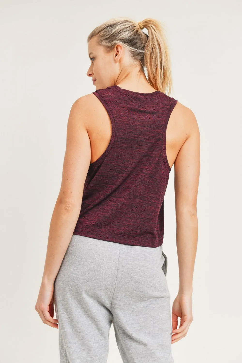 Two Tone Crop Top