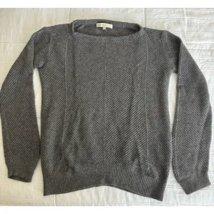 Vanessa Bruno Grey Knit Sweater Size 2