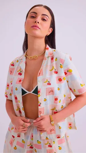 Vesper Shirt & Dottie Shorts, Tutti Fruity