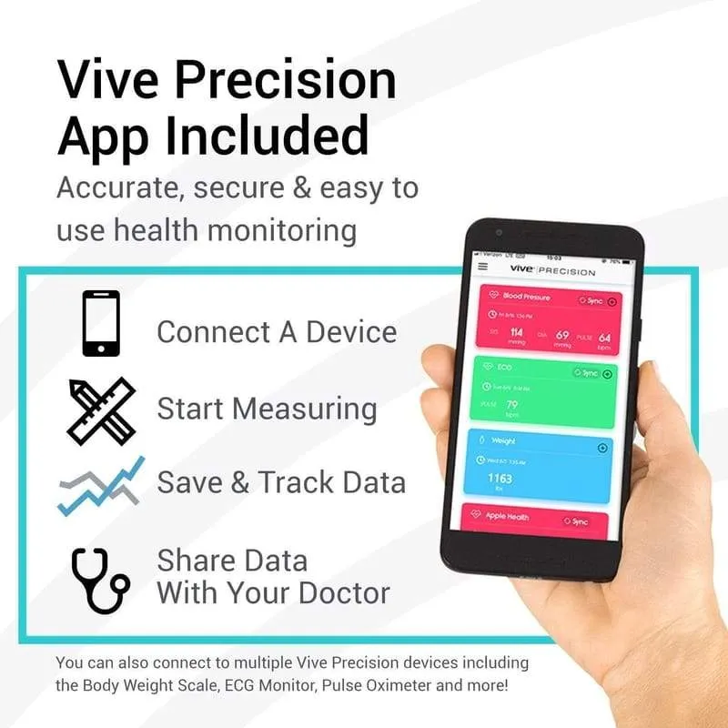 Vive Precision Smart Body Fat Scale