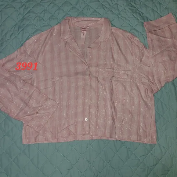 VS Crop Cotton pj set size XL