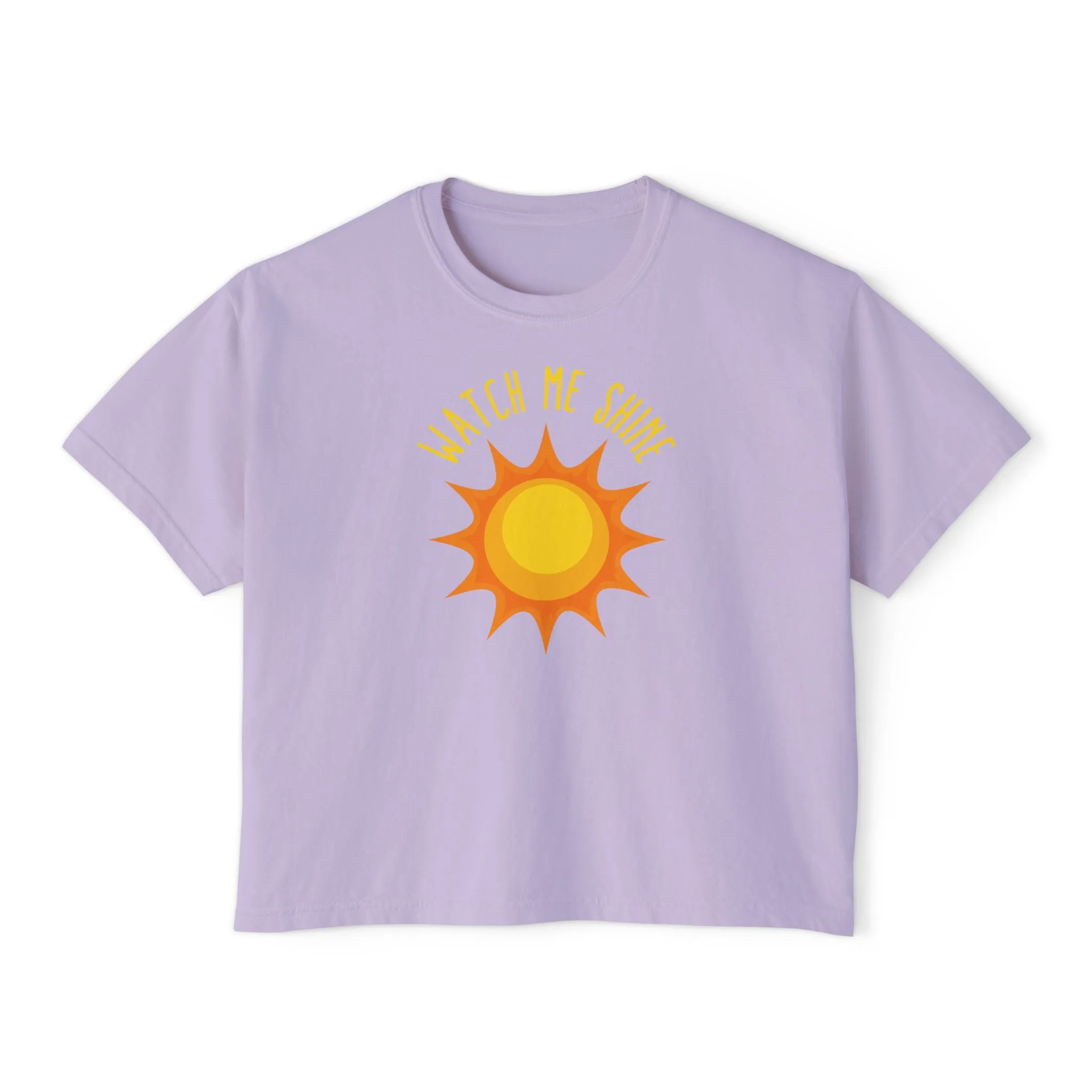 Watch Me Shine Women's Boxy Tee