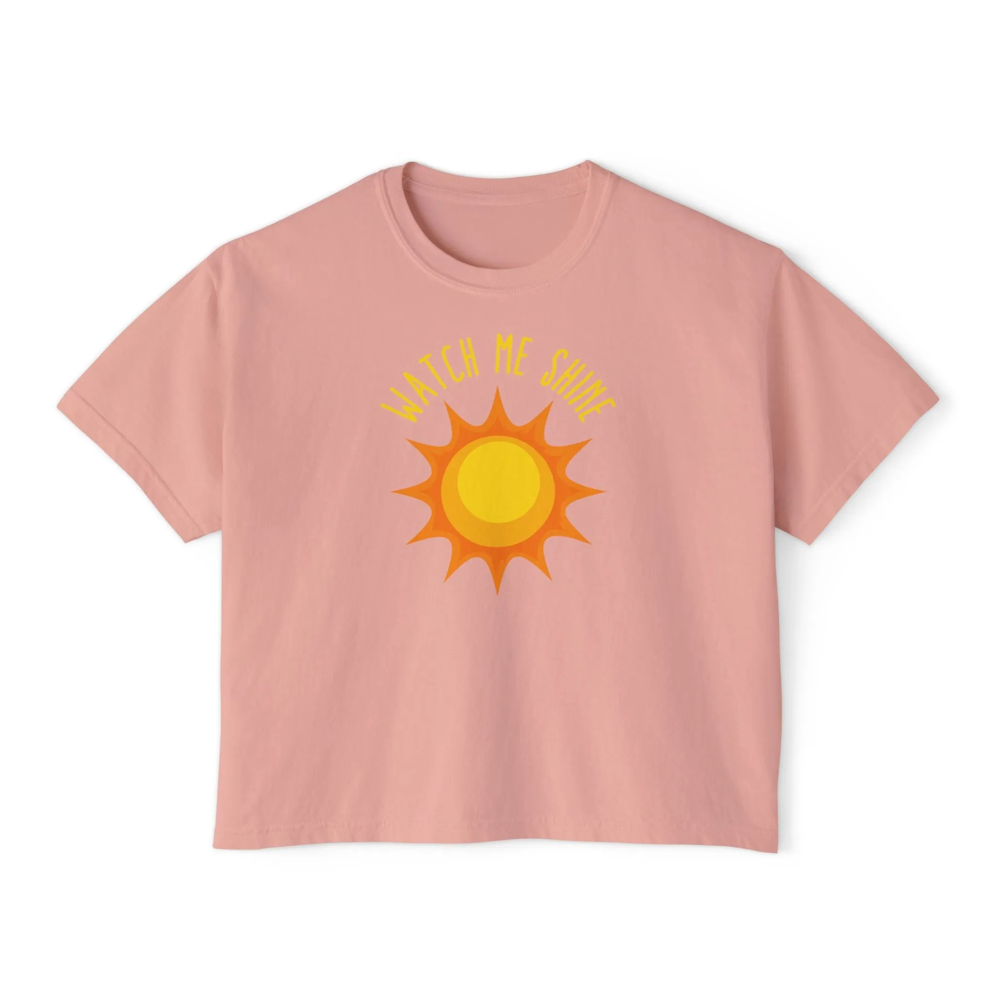 Watch Me Shine Women's Boxy Tee