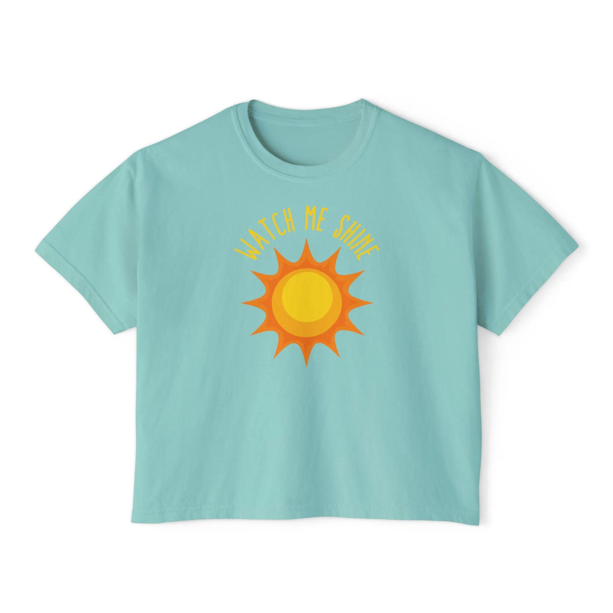Watch Me Shine Women's Boxy Tee