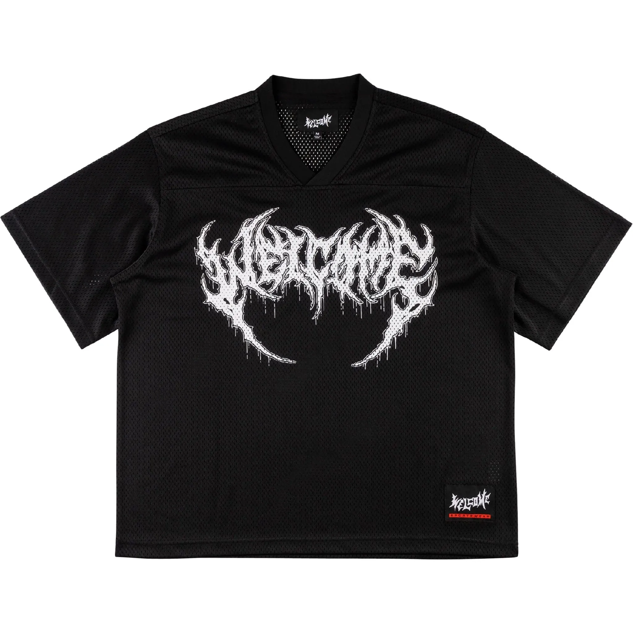 Welcome Blitz Mesh Football Jersey Black