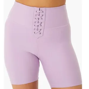 {WeWoreWhat} Brand New Lace Up Biker Shorts