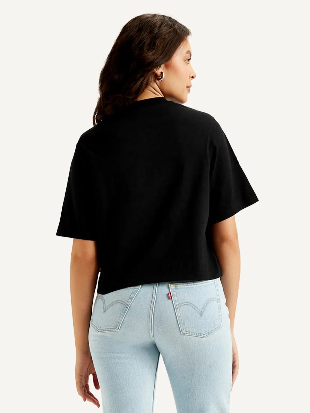 Women's Brand Logo Crew Neck T-shirt
