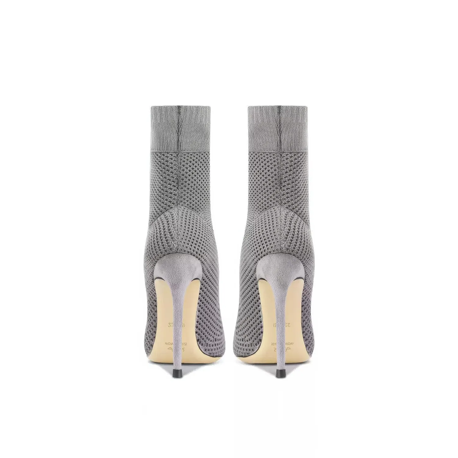 Women's Century Pointy-Toe Knitted High Heel Booties