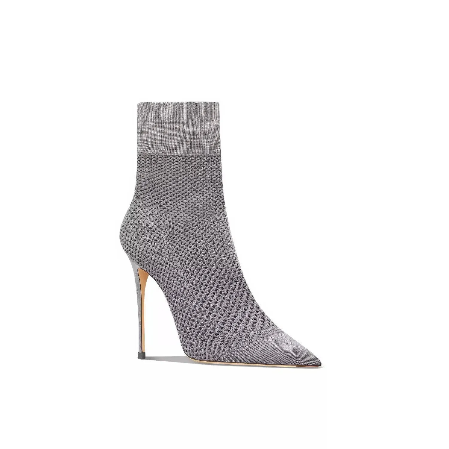 Women's Century Pointy-Toe Knitted High Heel Booties