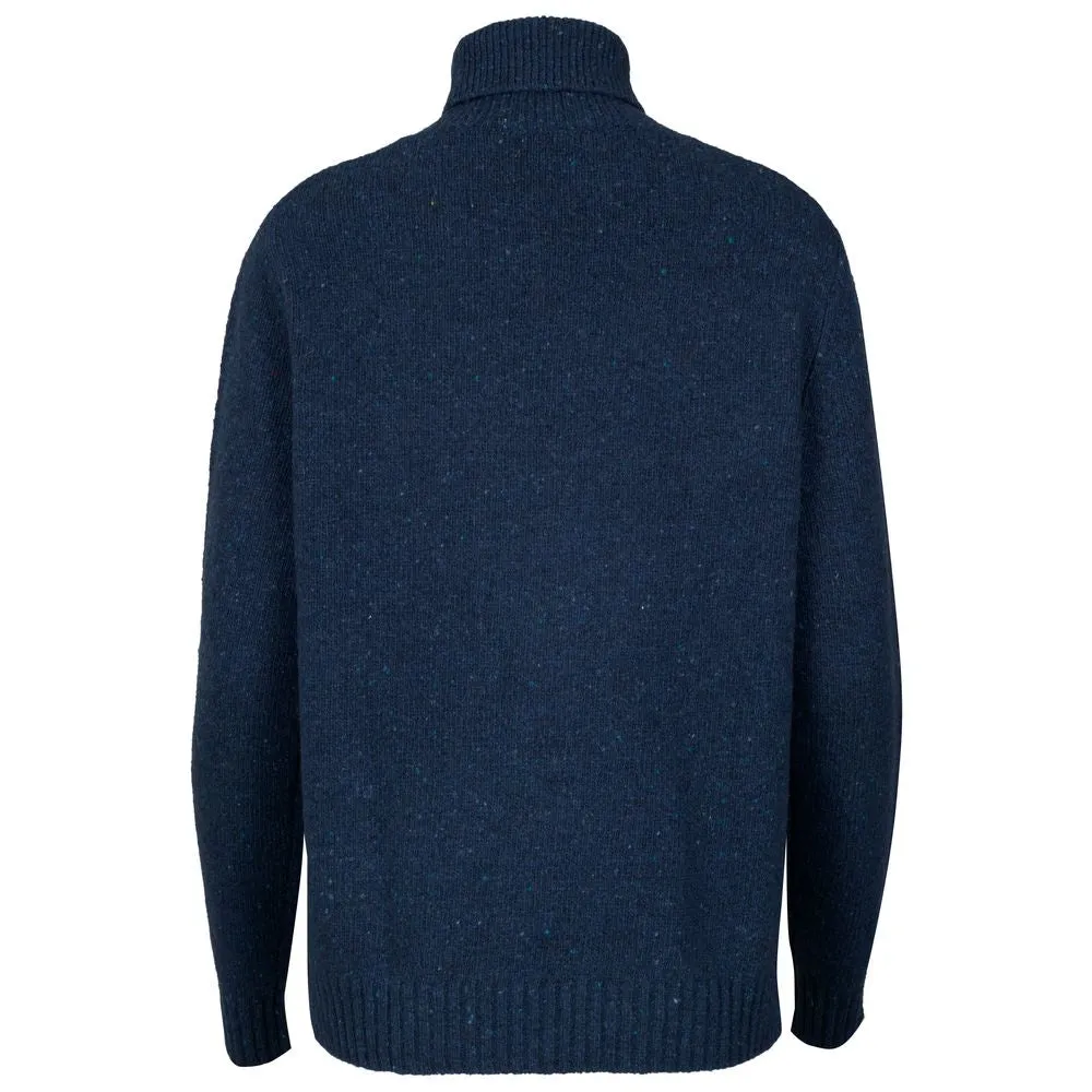 Womens Finse Flecked Roll Neck Sweater