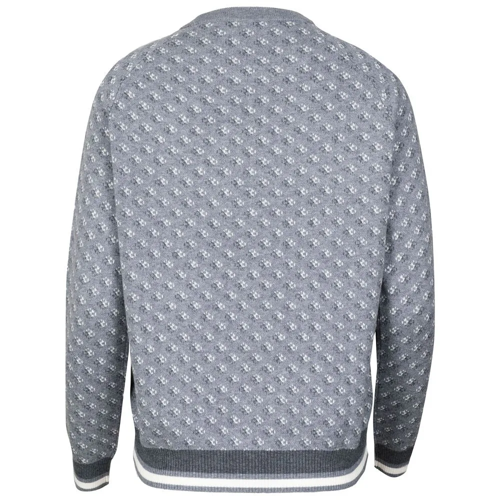Womens Fredvang Jacquard Crew Sweater