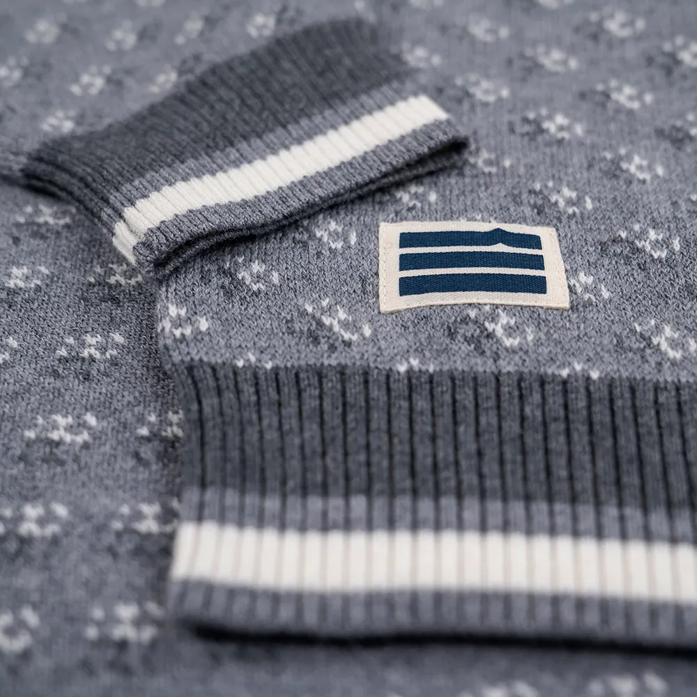 Womens Fredvang Jacquard Crew Sweater