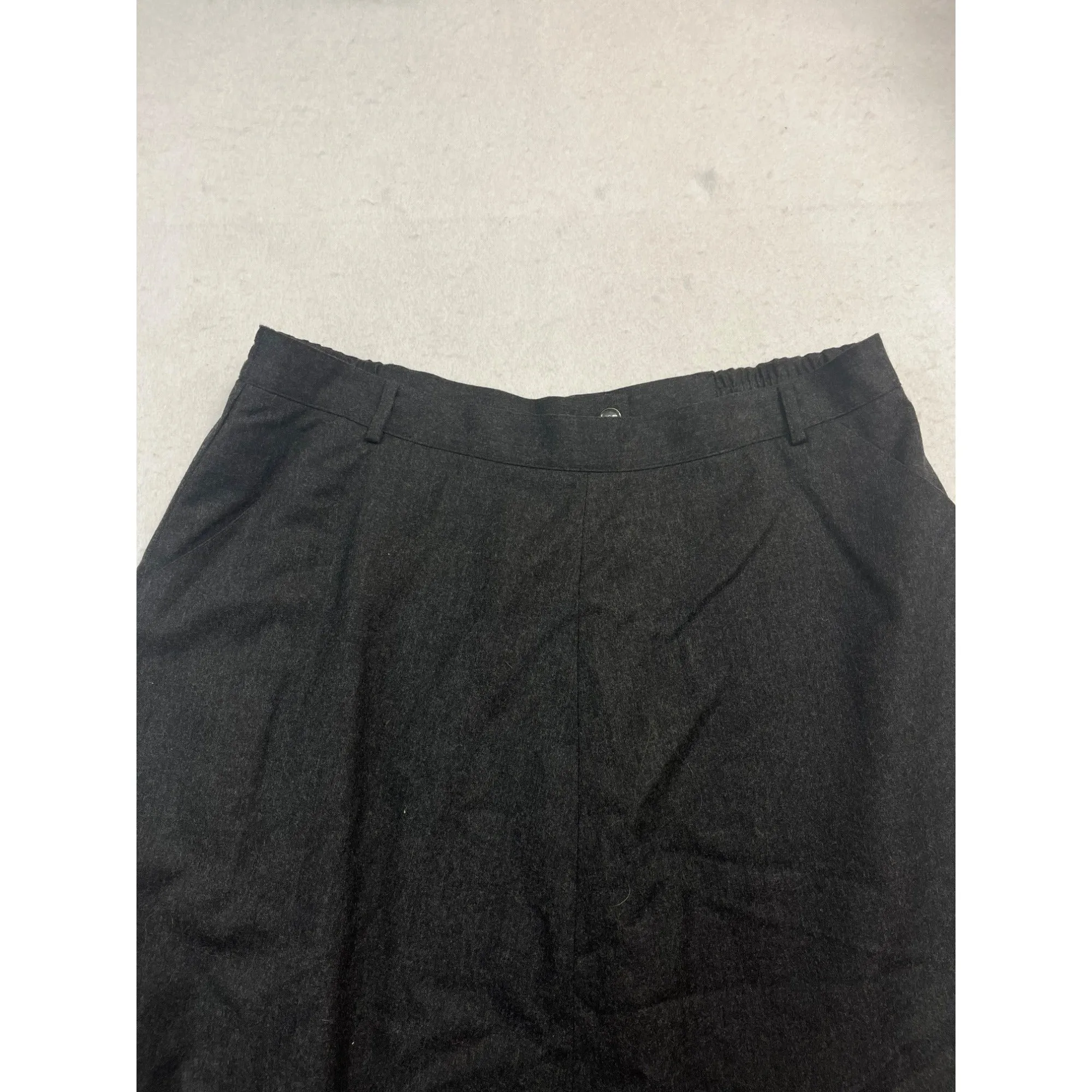 Women’s Knee Length Wool Skirt