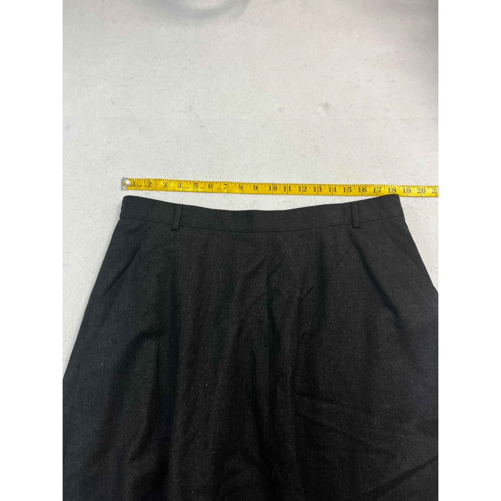 Women’s Knee Length Wool Skirt