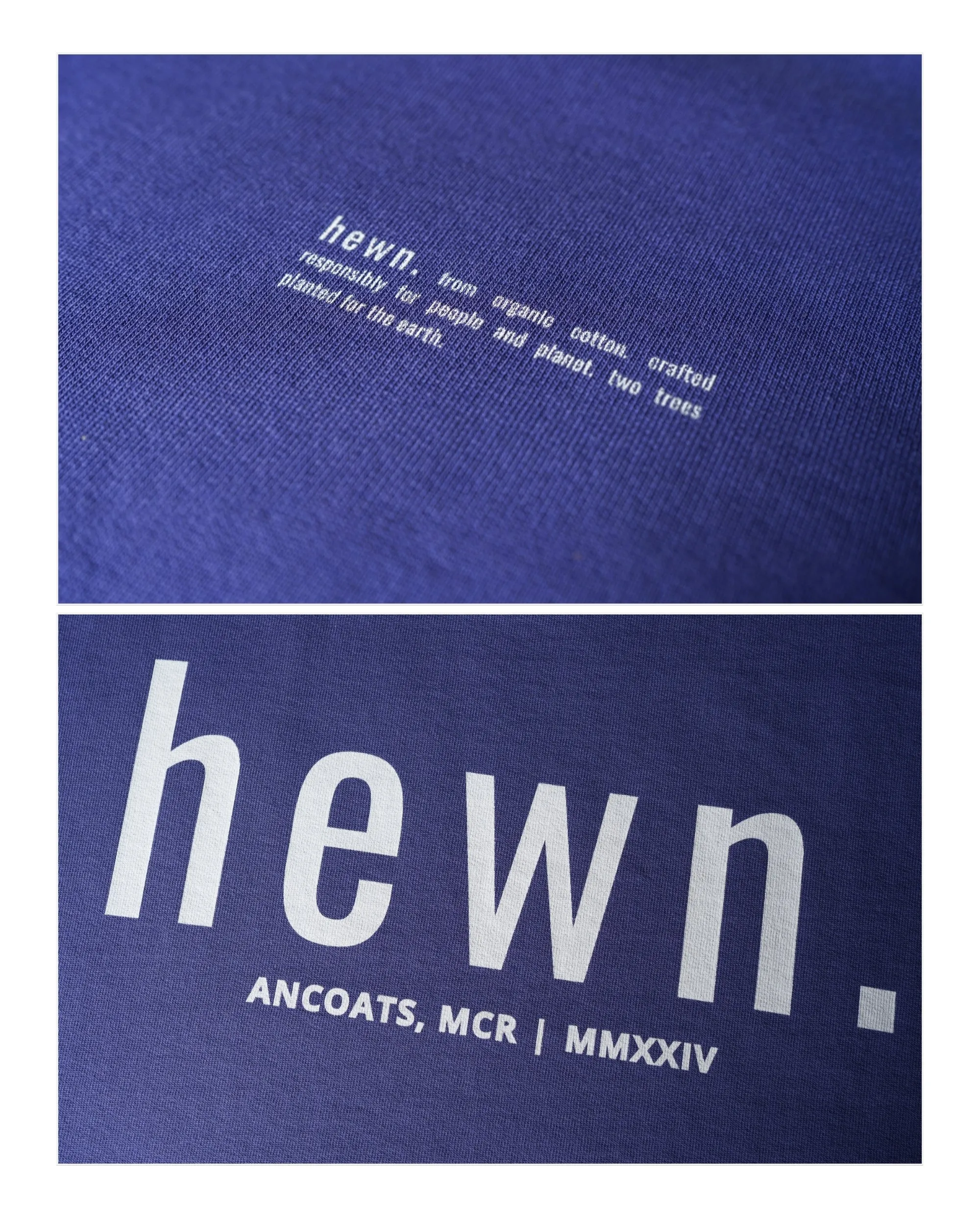 Women's Organic Cotton Signature Oversized Sweatshirt | Dusk Purple