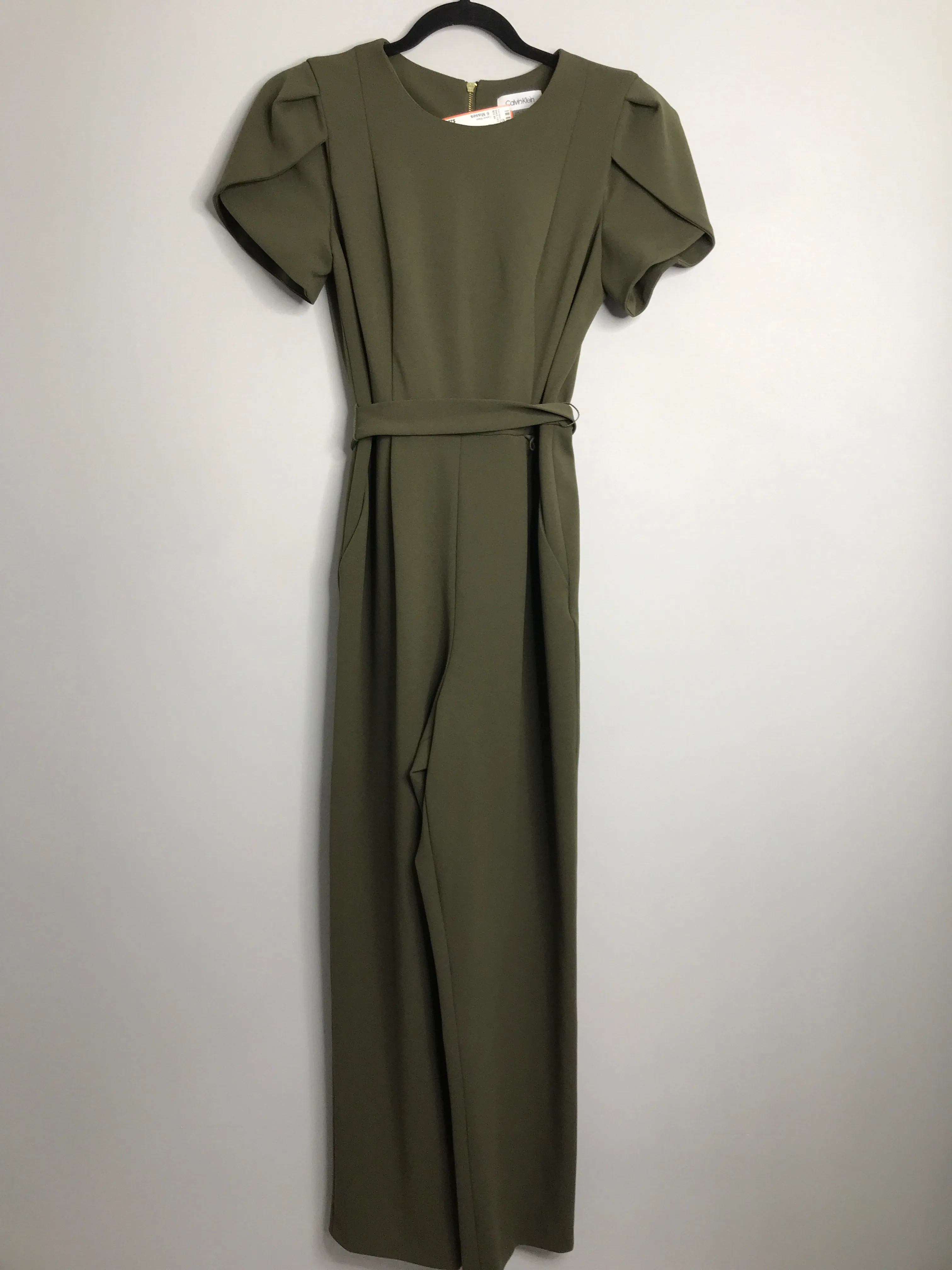 Womens Size 6 Misses Green Calvin Klein Romper