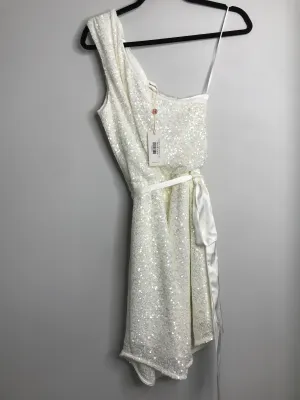 Womens Size Med Misses White Heartloom NWT Dress