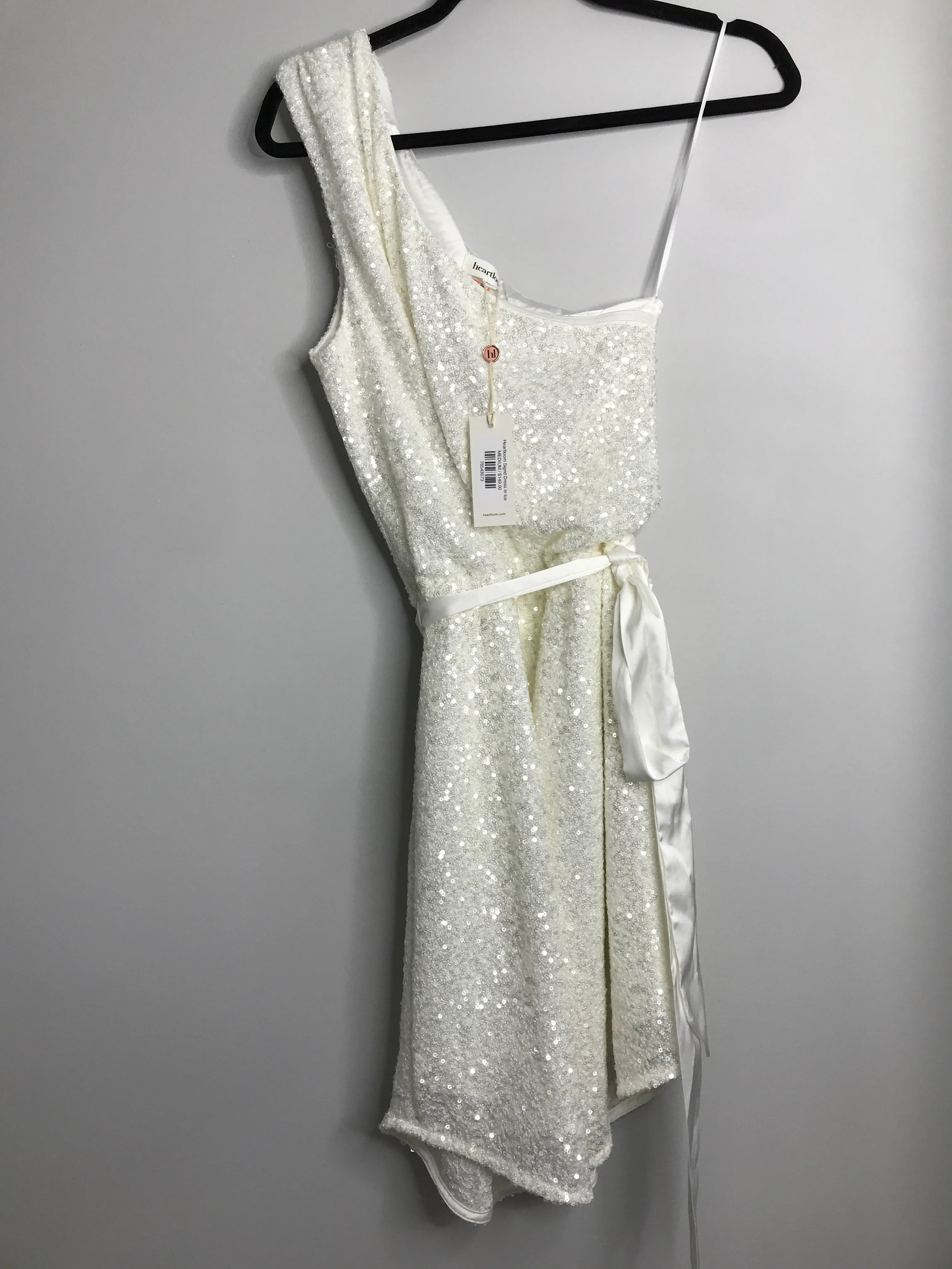 Womens Size Med Misses White Heartloom NWT Dress