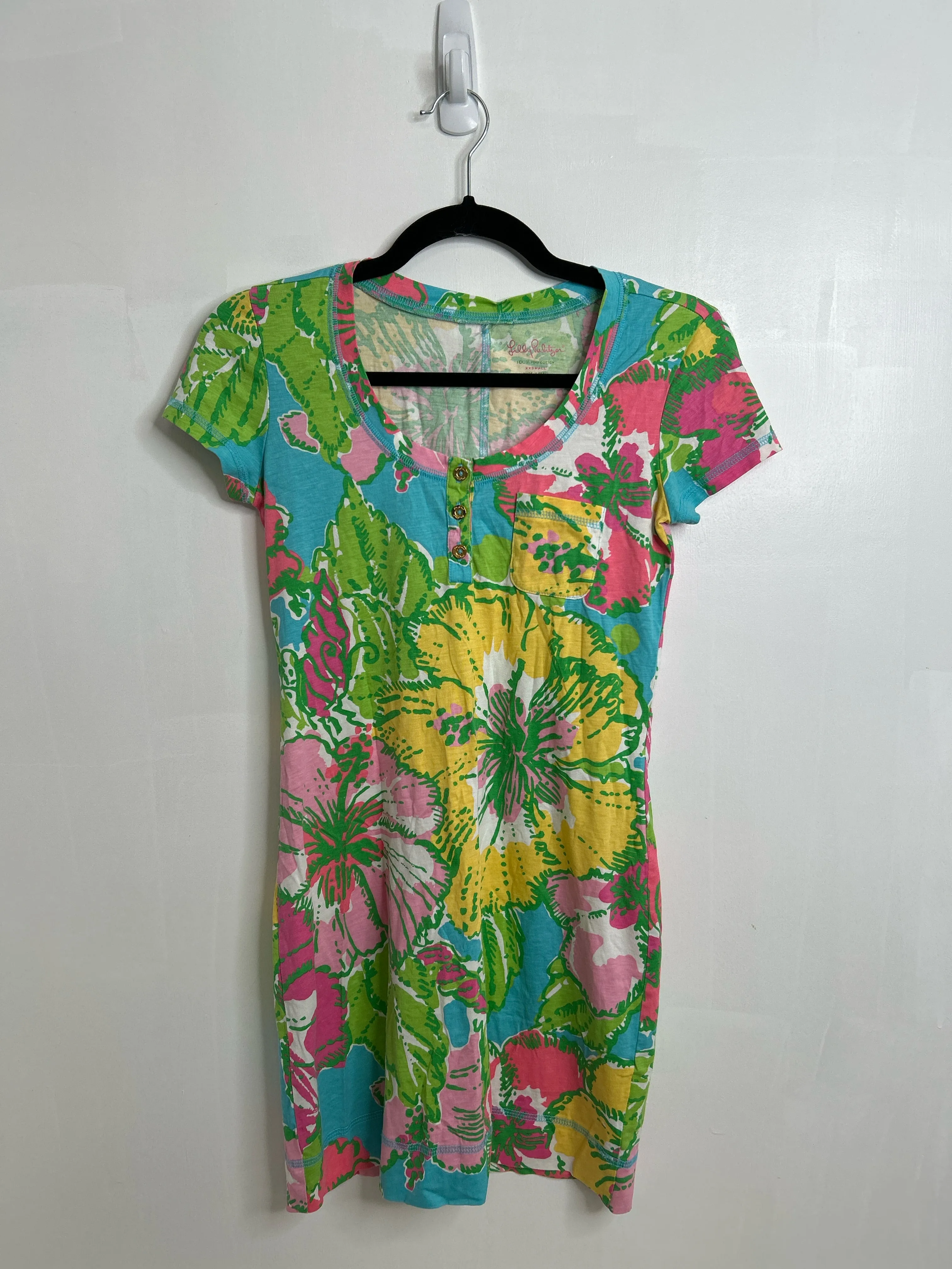 Womens Size XXS Misses Green Lilly Pulitzer Dress