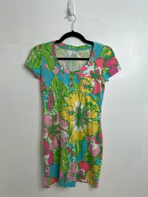 Womens Size XXS Misses Green Lilly Pulitzer Dress