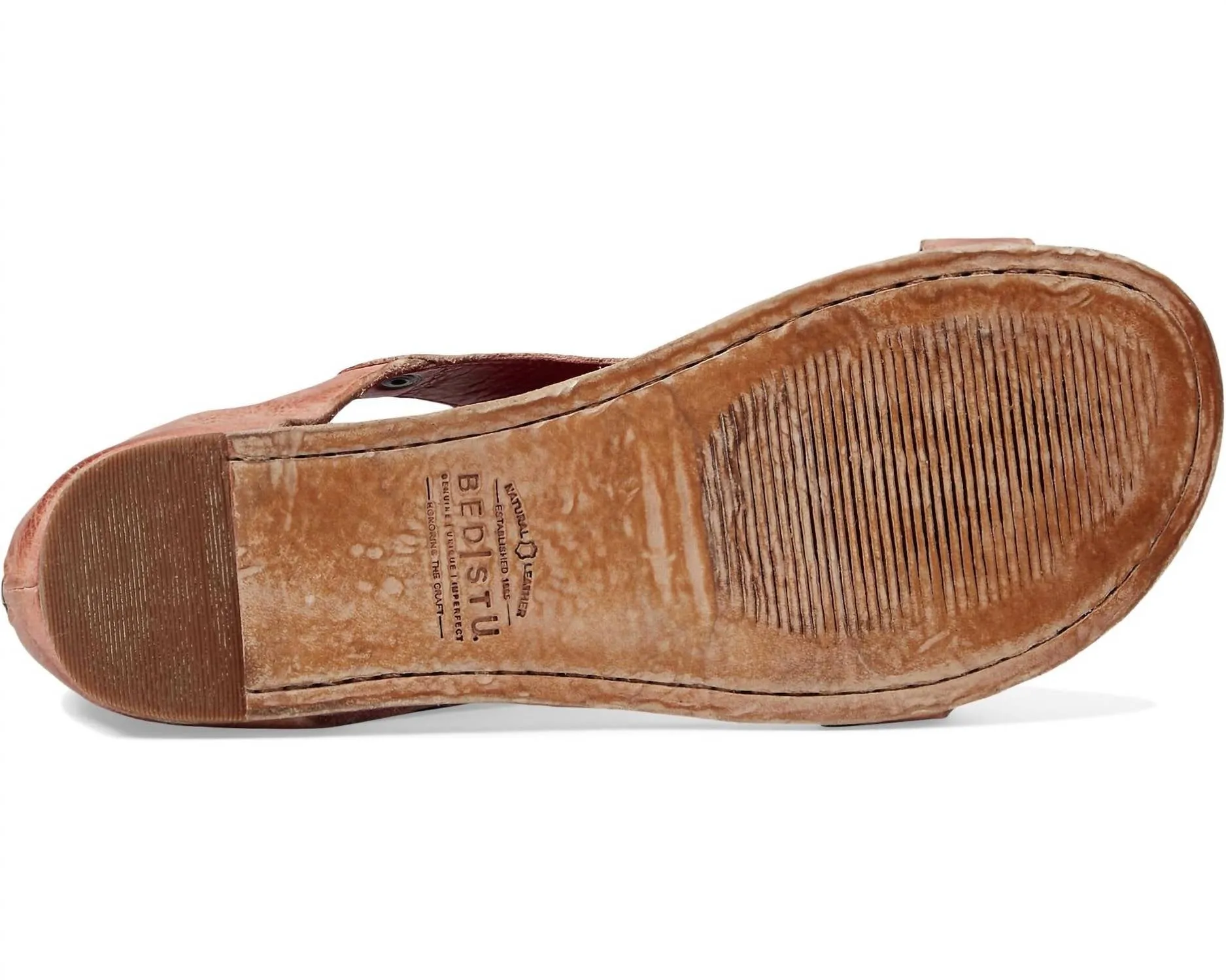 Women's Soto Cutout Leather Sandal In Blush Rustic Tmi