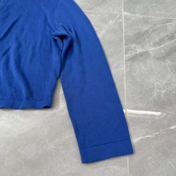 Women’s Talbots Cropped Hook &amp; Eye Shrug Cardigan Sweater Small