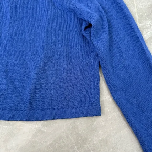 Women’s Talbots Cropped Hook &amp; Eye Shrug Cardigan Sweater Small