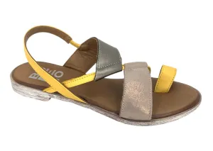 Women's Yuki Sling Back Sandal In Mustard