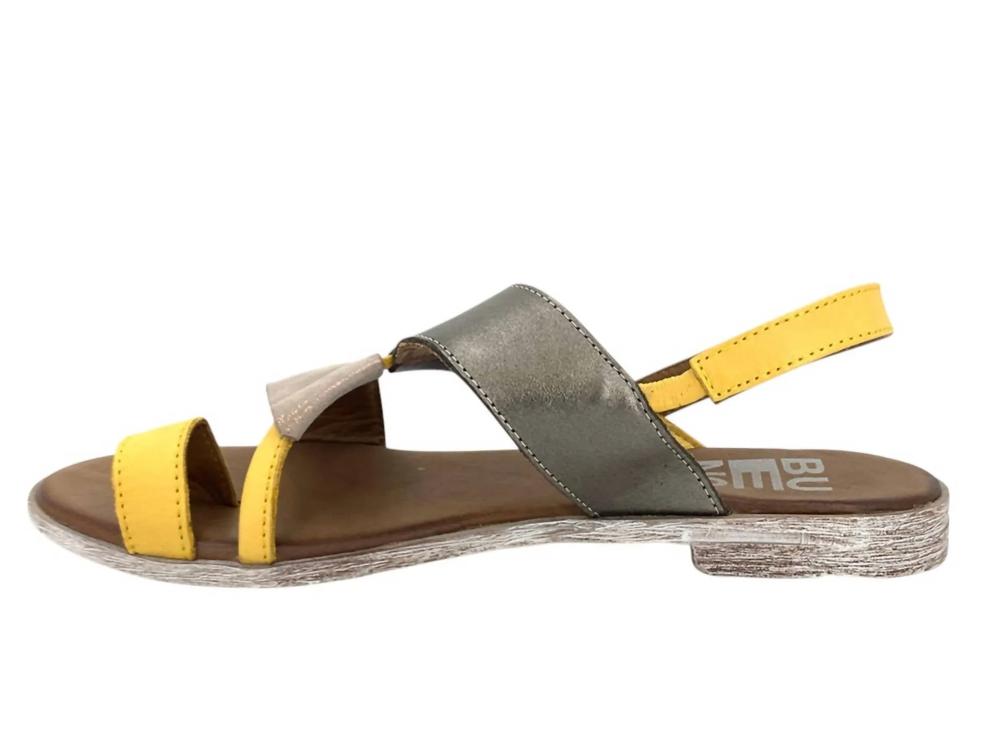 Women's Yuki Sling Back Sandal In Mustard