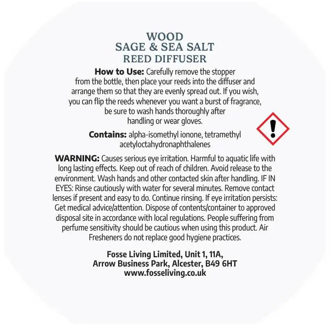 Wood Sage & Sea Salt Reed Diffuser