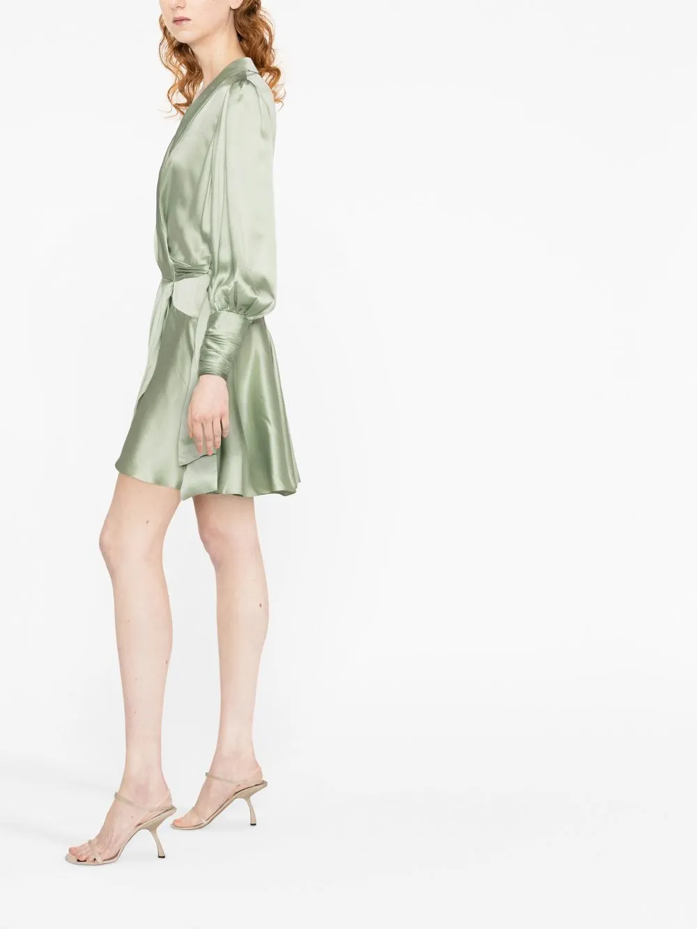 Wrap Mini Dress