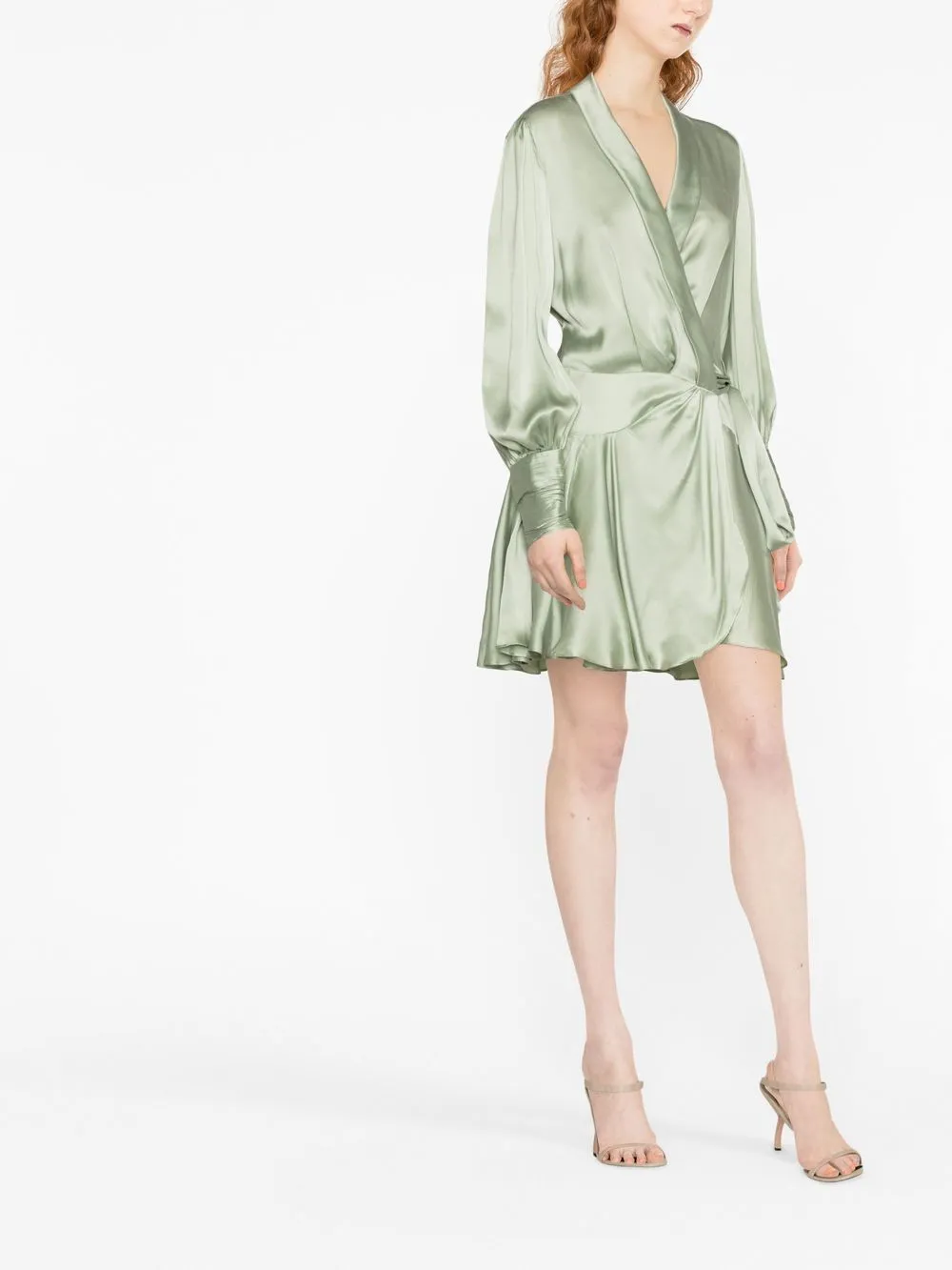 Wrap Mini Dress