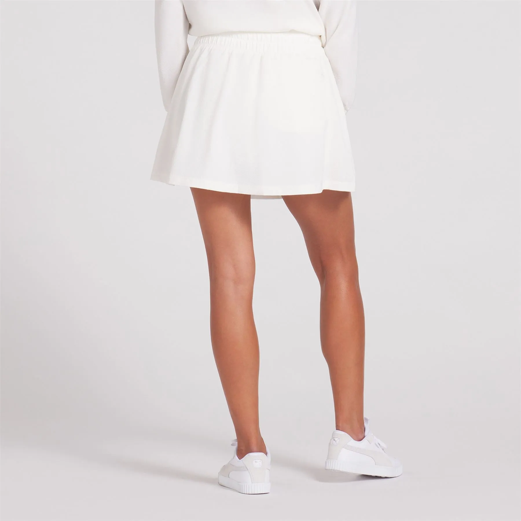 x AP Sandy Seersucker Skort Warm White