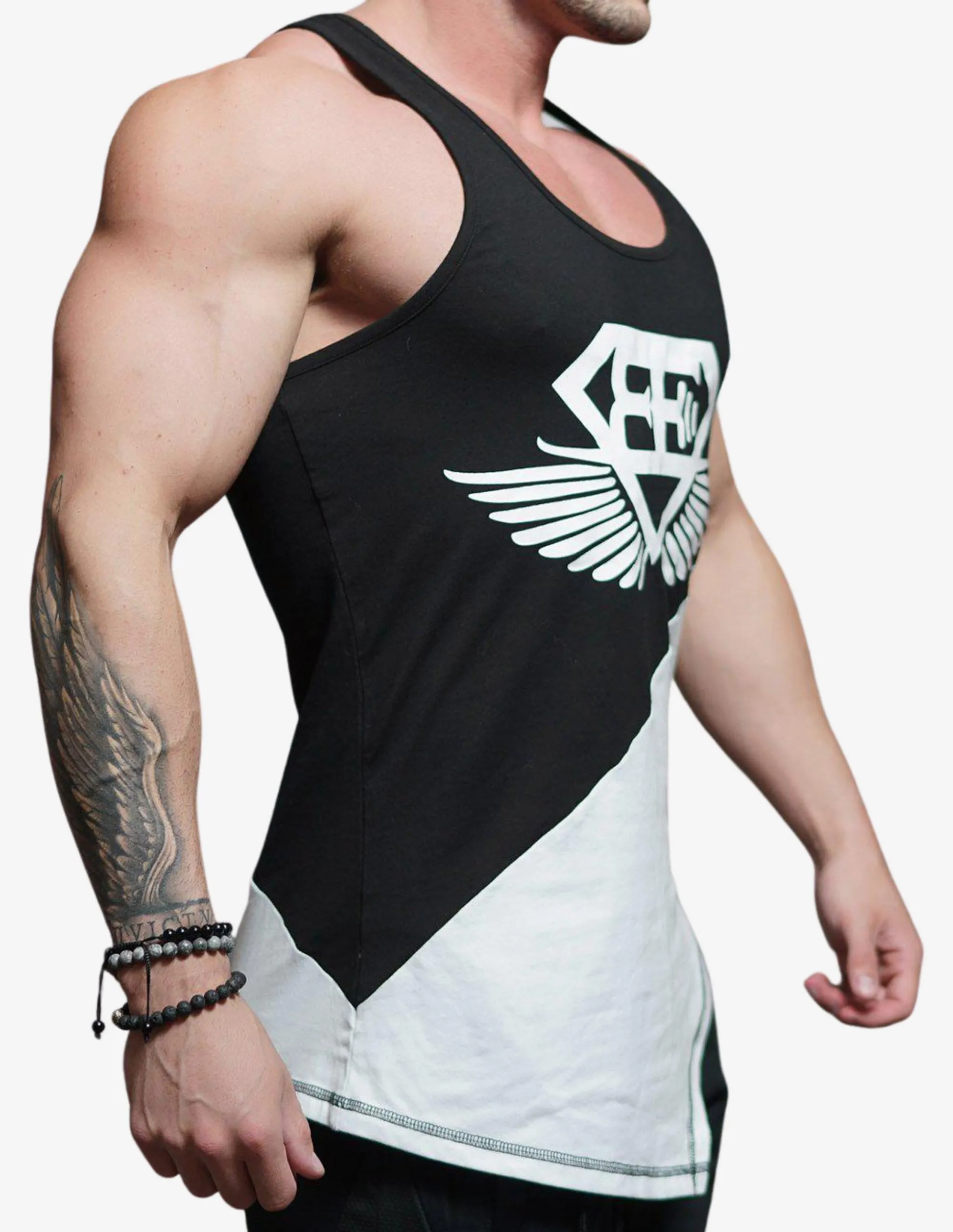 XA1 stringer – Contrast Black top
