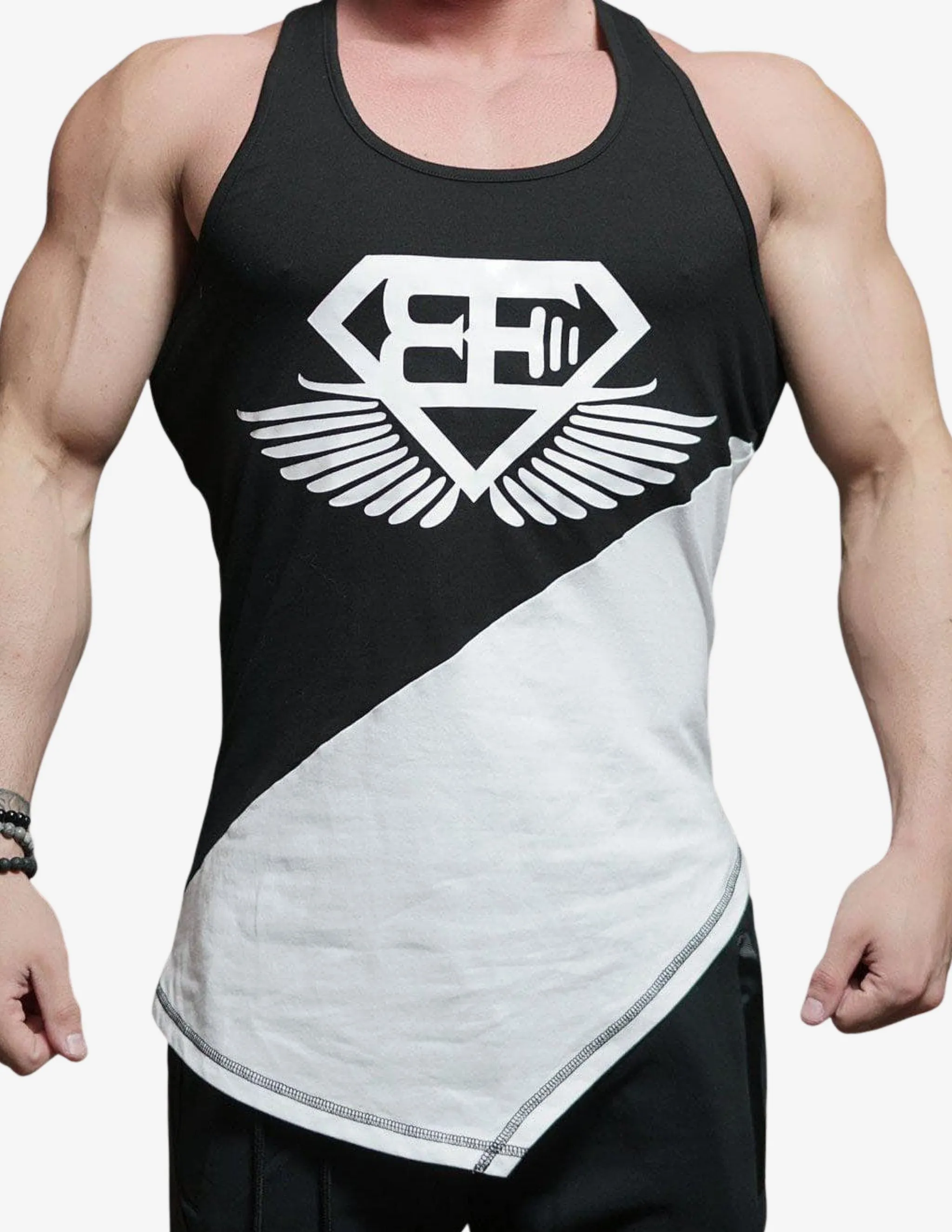 XA1 stringer – Contrast Black top