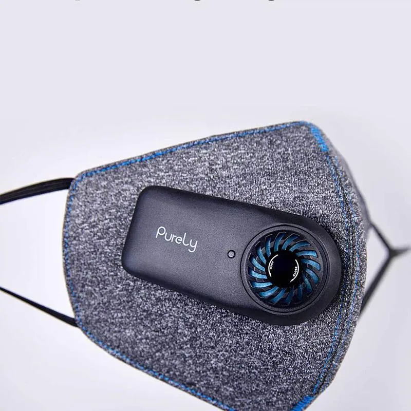 Xiaomi Purely Anti-haze Pollution Air Mask With Breathable Fan PM2.5 550mAh Battery