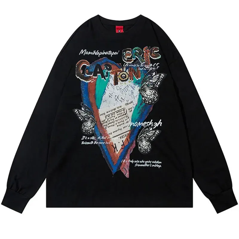 Y2K Butterfly Island Sweater