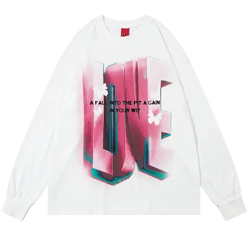 Y2k Sparrow Love Sweater