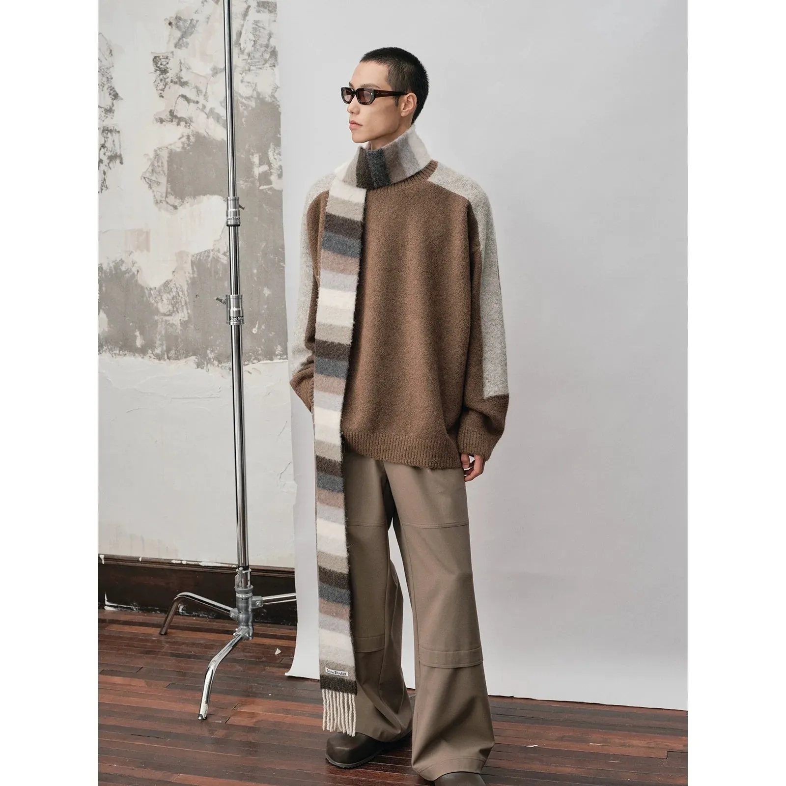 Yak Wool Blend Oversized Sweater