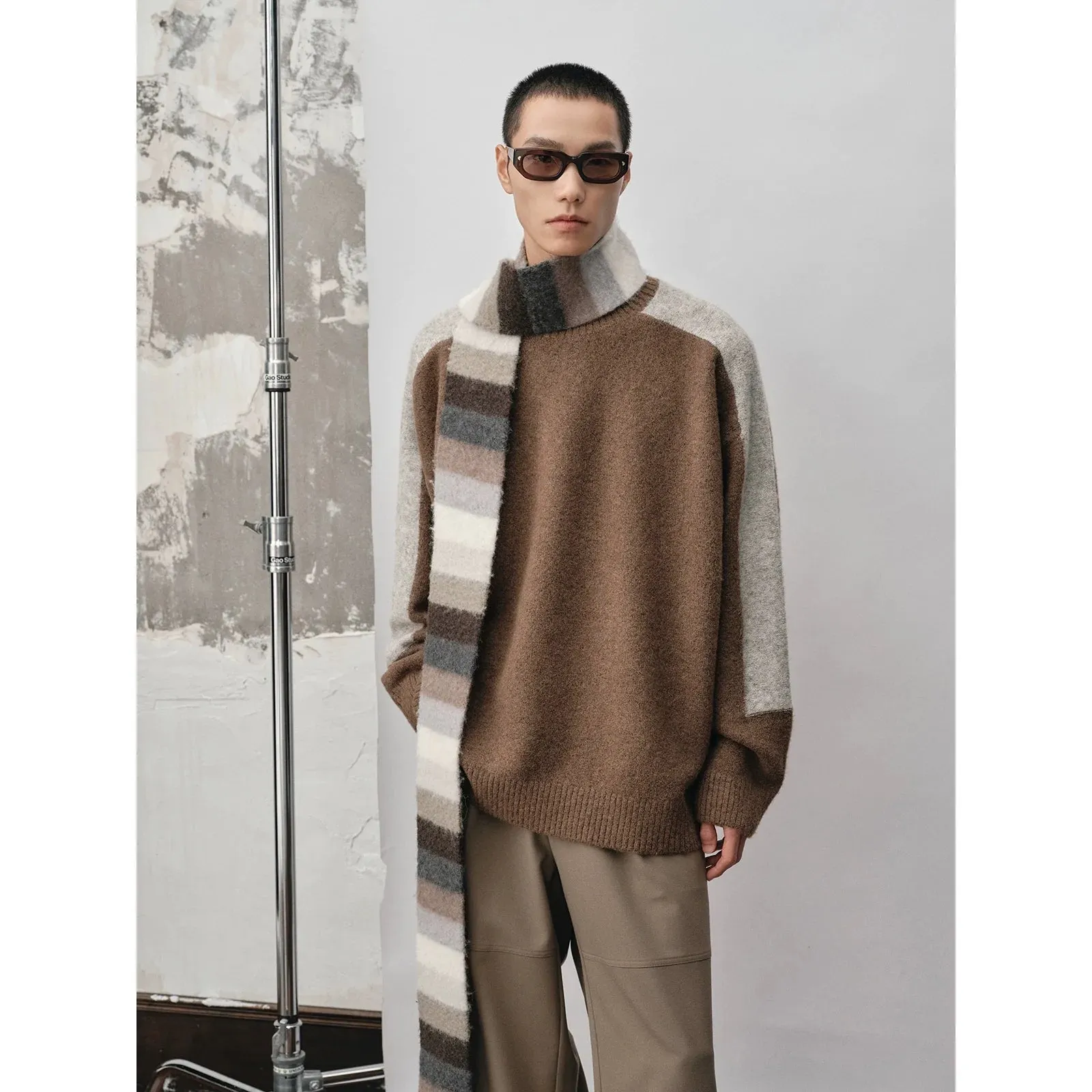 Yak Wool Blend Oversized Sweater