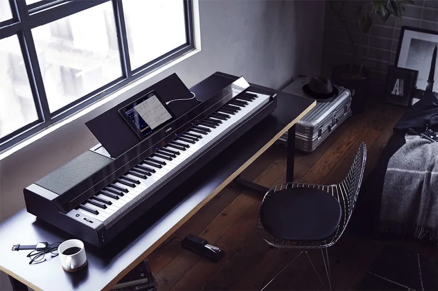 Yamaha P-S500B Portable Smart Piano Black