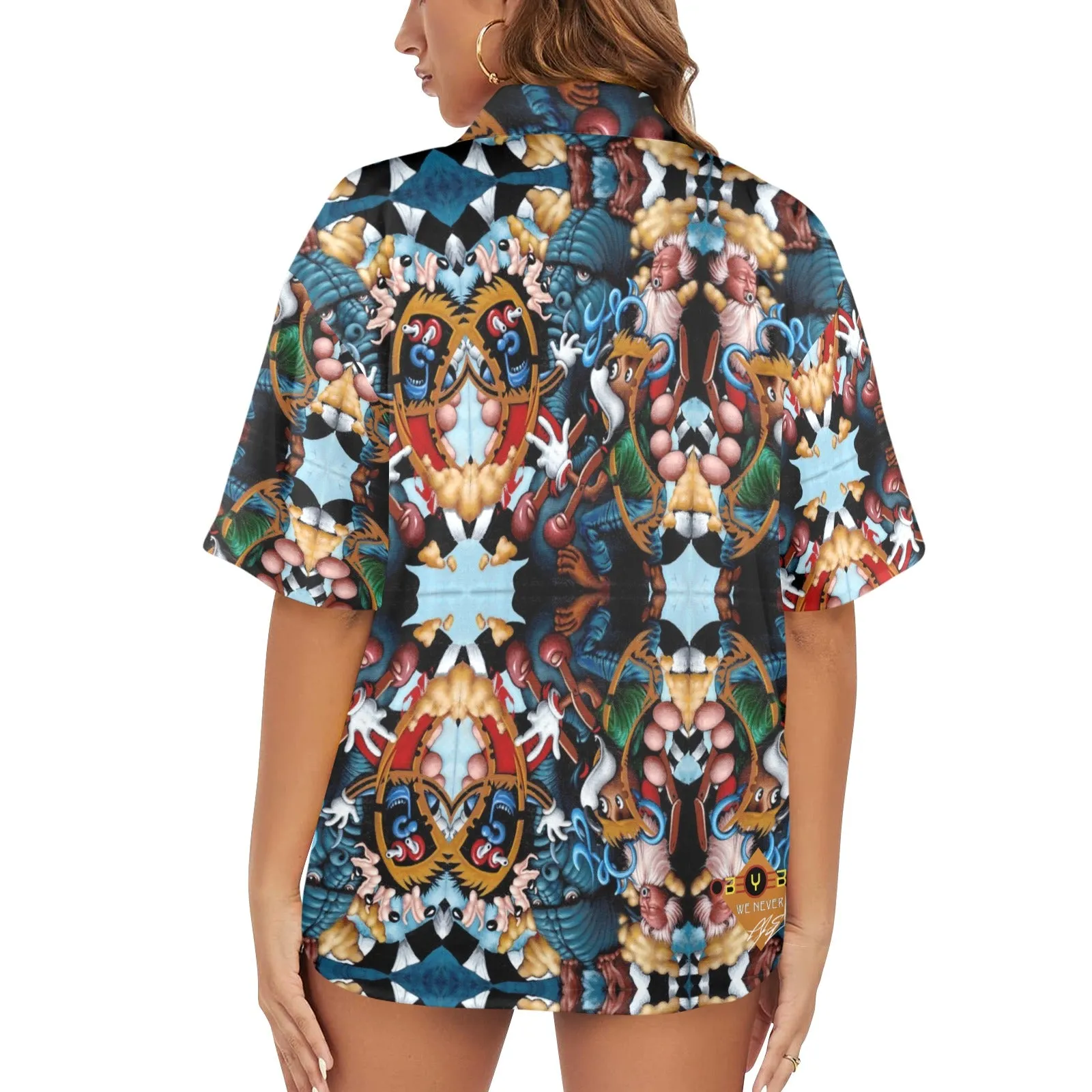 Yes Anthony Women's Hawaiian Shirt