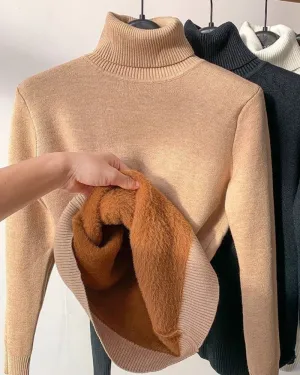 YVEA - WARM TURTLENECK PULLOVER