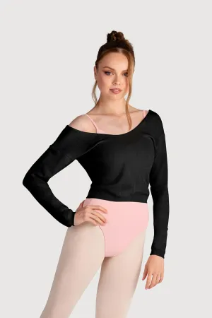 Z0143 - Bloch Overt Cropped Long Sleeve Womens Sweater